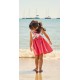 Παιδικό Fashion Φόρεμα Floral Κορίτσι -Γλυκό Κοραλλί- 45-224379-7