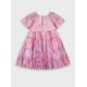 Παιδικό Φόρεμα Boutique από Τούλι με Λάμψη Κορίτσι (2-6) –Εμπριμέ– 45-226378-7