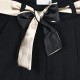 Εφηβική Boutique Παντελόνα με Ζώνη Κορίτσι (6-16) -Μαύρο- 46-124270-2