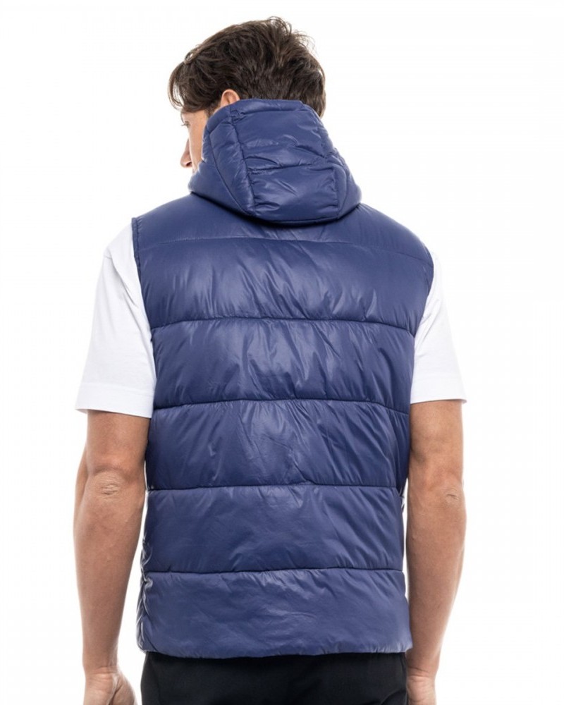 Ανδρικό Αμάνικο Ultra Light Γιλέκο Fashion DK Biston –Μπλε Ρουά- 47-202-002