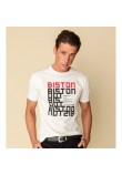Ανδρικό Fashion T-Shirt Κοντομάνικο Biston Classic –Λευκό- 47-206-037