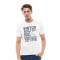 Ανδρική T-Shirt Fashion Κοντομάνικη Μπλούζα Με Τύπωμα Logo Biston –Λευκό- 47-206-037