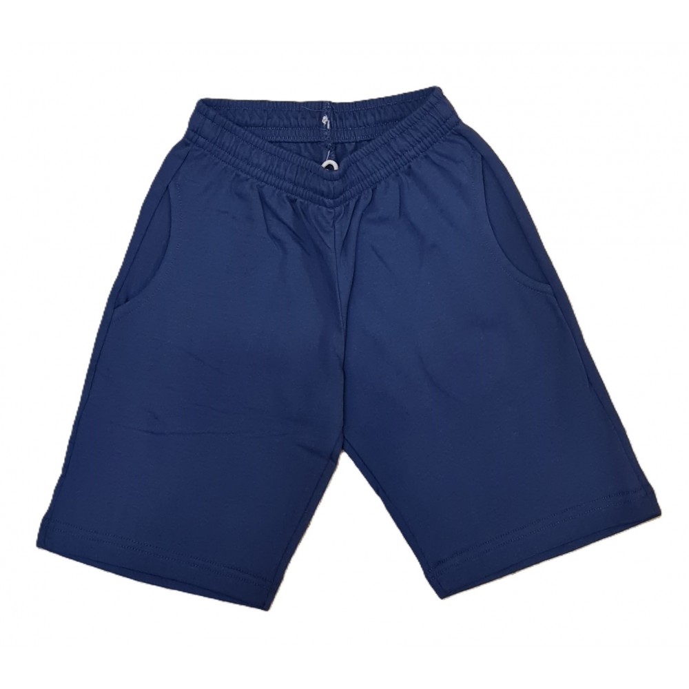 Εφηβική Βερμούδα Basic Authentic Shorts Αγόρι (6-16) -Ίντιγκο- 47301