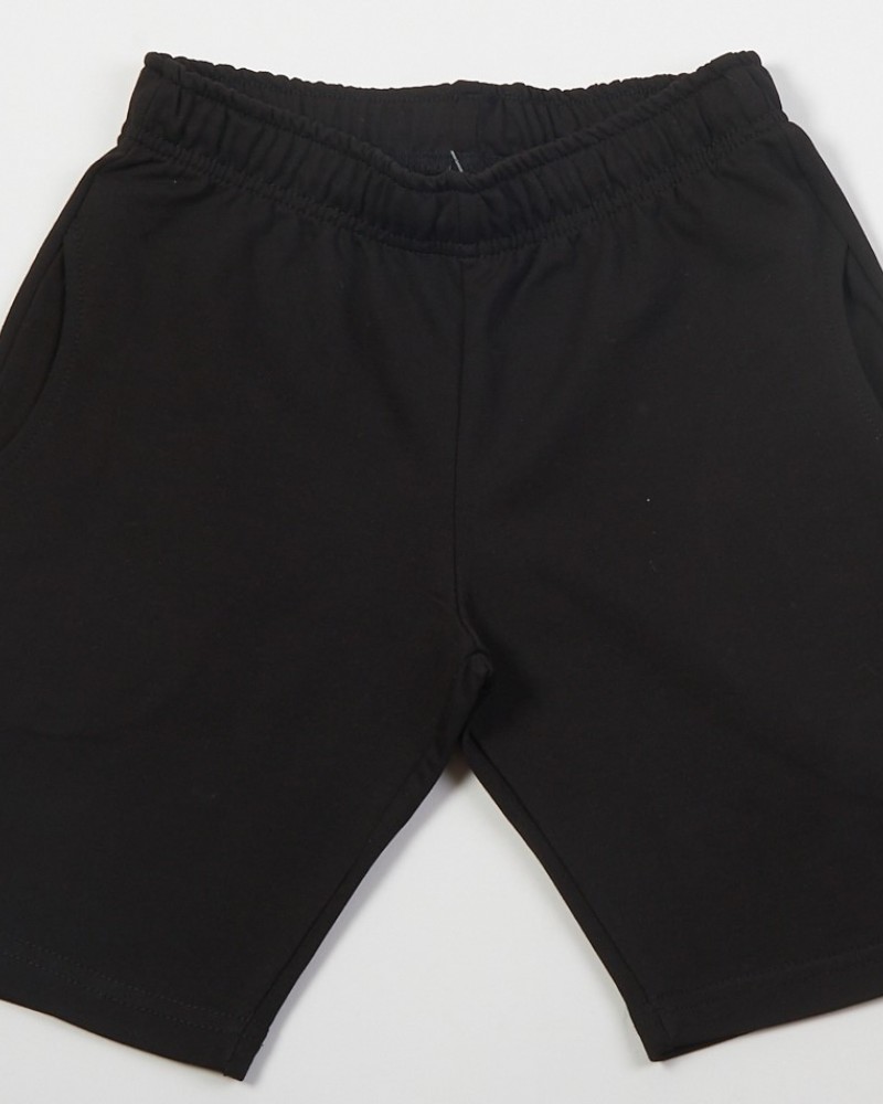 Εφηβική Βερμούδα Basic Authentic Shorts Αγόρι (6-16) -Μαύρο- 47301