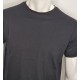 Ανδρική Μακό Μπλούζα T-Shirt Μονόχρωμη -Μαύρο- 47501