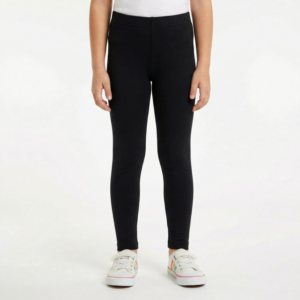 Εφηβικό Μακό Κολάν Lycra Κορίτσι (6-16) -Μαύρο- 49100