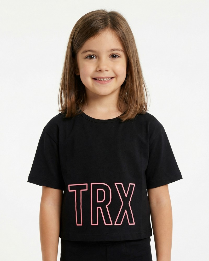 Εφηβικό Μακό Σετ με Μπλούζα Girl Snoopy Και Κολάν Κάπρι Κορίτσι (6-16) -Μαύρο- 