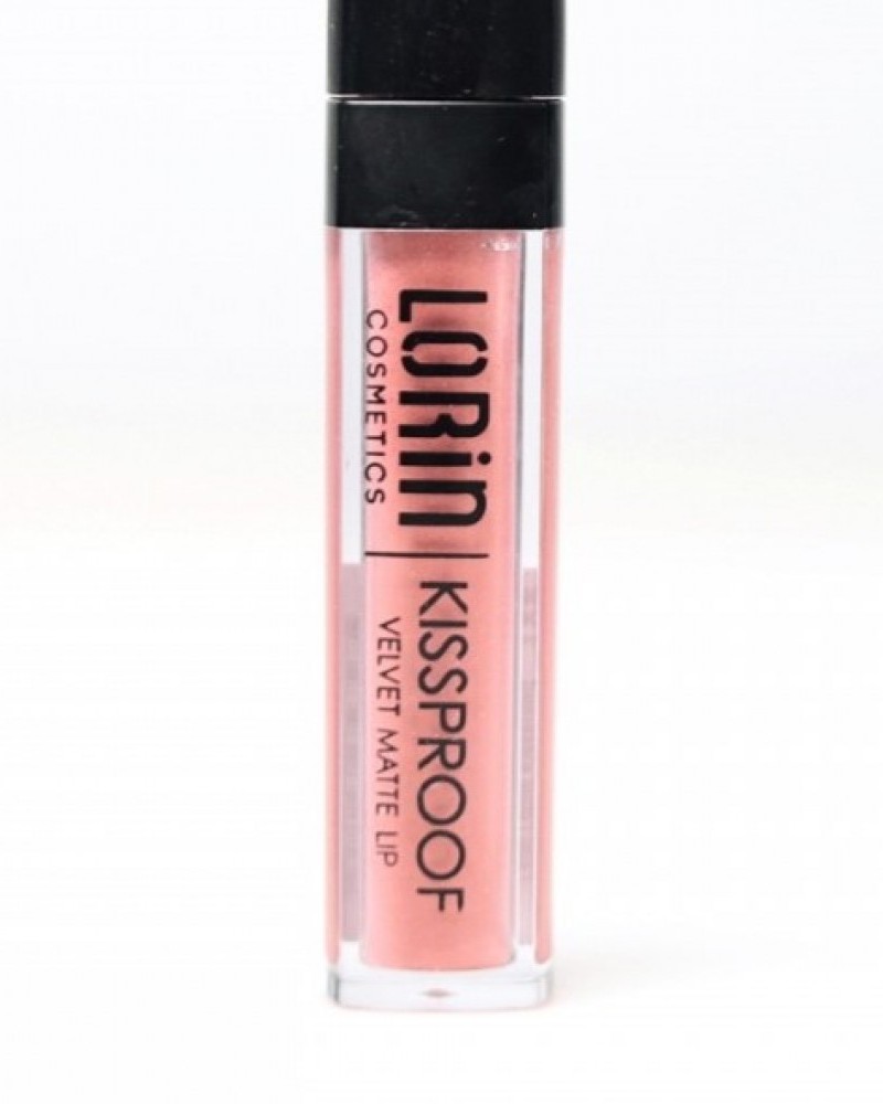 Κραγιόν Lorin Kissproof Velvet Metallic Matte Lip #109 -Caramel-