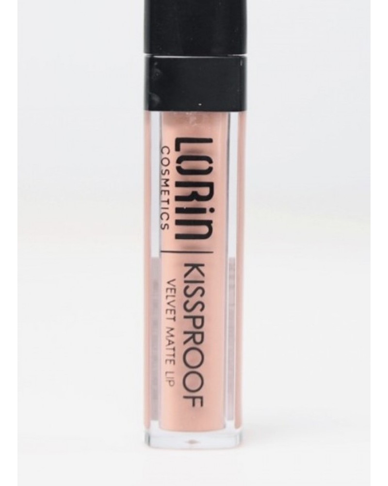 Κραγιόν Lorin Kissproof Velvet Metallic Matte Lip #110 -Rich-