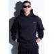 Μπλούζα Φούτερ Με Κουκούλα και Κέντημα Logo Hoodie Vinyl –Μαύρο- 5541201