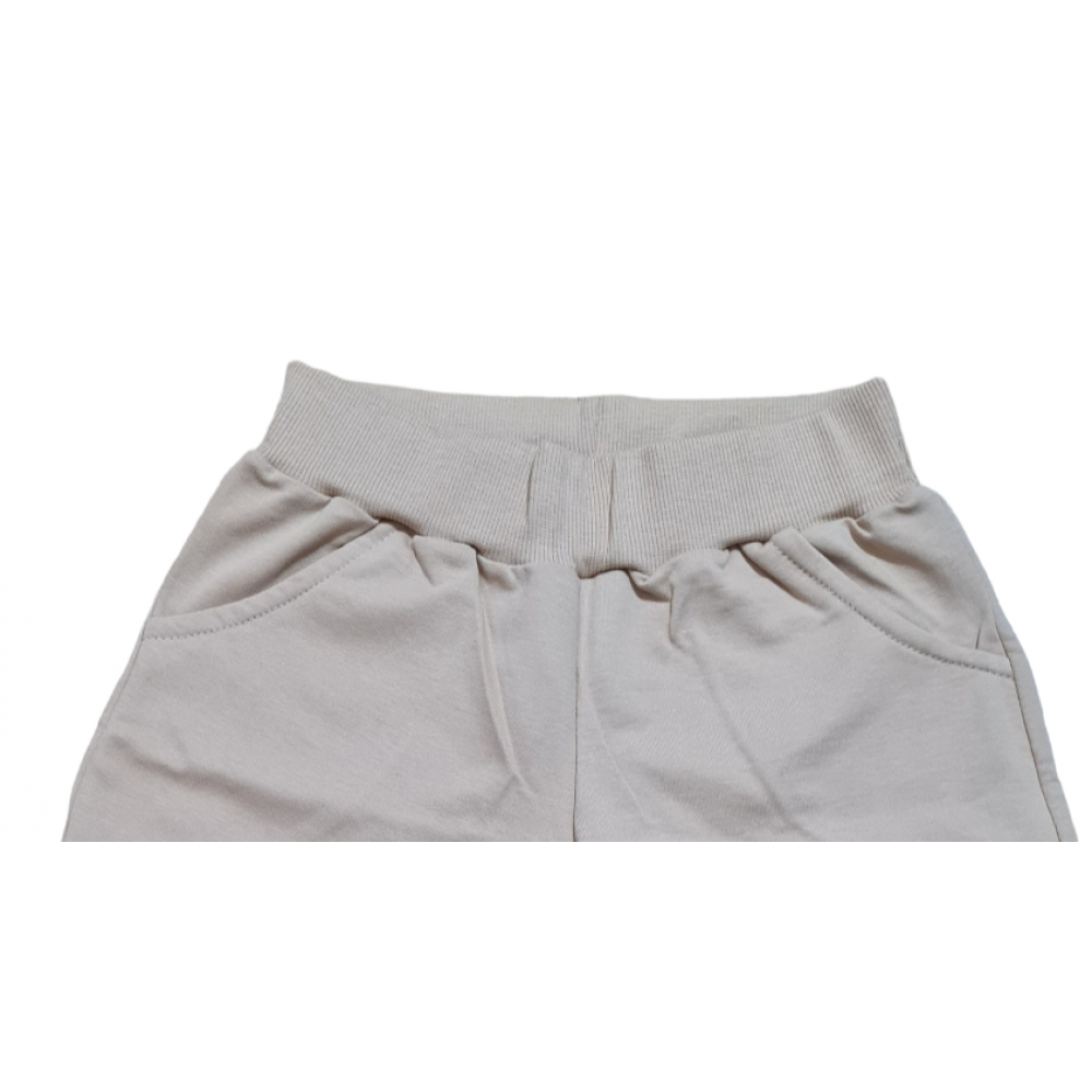 Βερμούδα Μονόχρωμη Authentic Shorts Αγόρι (6-16Ε) -Μπέζ- 65824