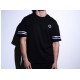 Μπλούζα T-Shirt Cotton Oversized Vinyl -Μαύρο- 67845-01 Μπλούζα T-Shirt Cotton Oversized Vinyl -Μαύρο- 67845-01