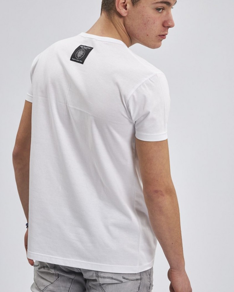 T-Shirt, Μπλούζα Ανδρική Energy -Λευκό- 70743