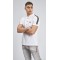 T-Shirt, Μπλούζα Ανδρική Μαο με logo printed stripe Χρυσό στα μανίκια -Λευκό- 70751