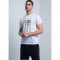 T-Shirt, Μπλούζα Με Big Logo Τύπωμα Vinyl -Λευκό- 91324-02
