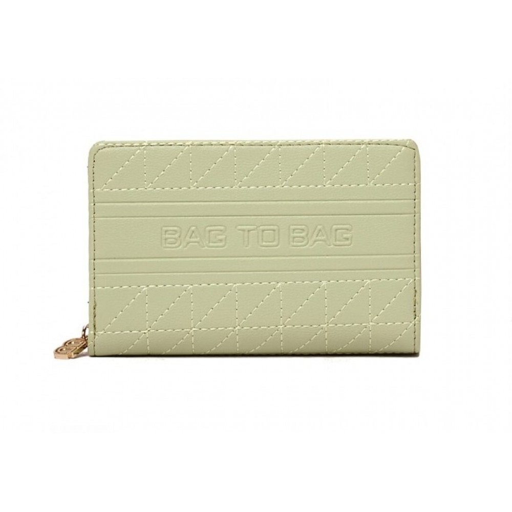 Πορτοφόλι Με Clip BagtoBag -Μέντα- AC-1106