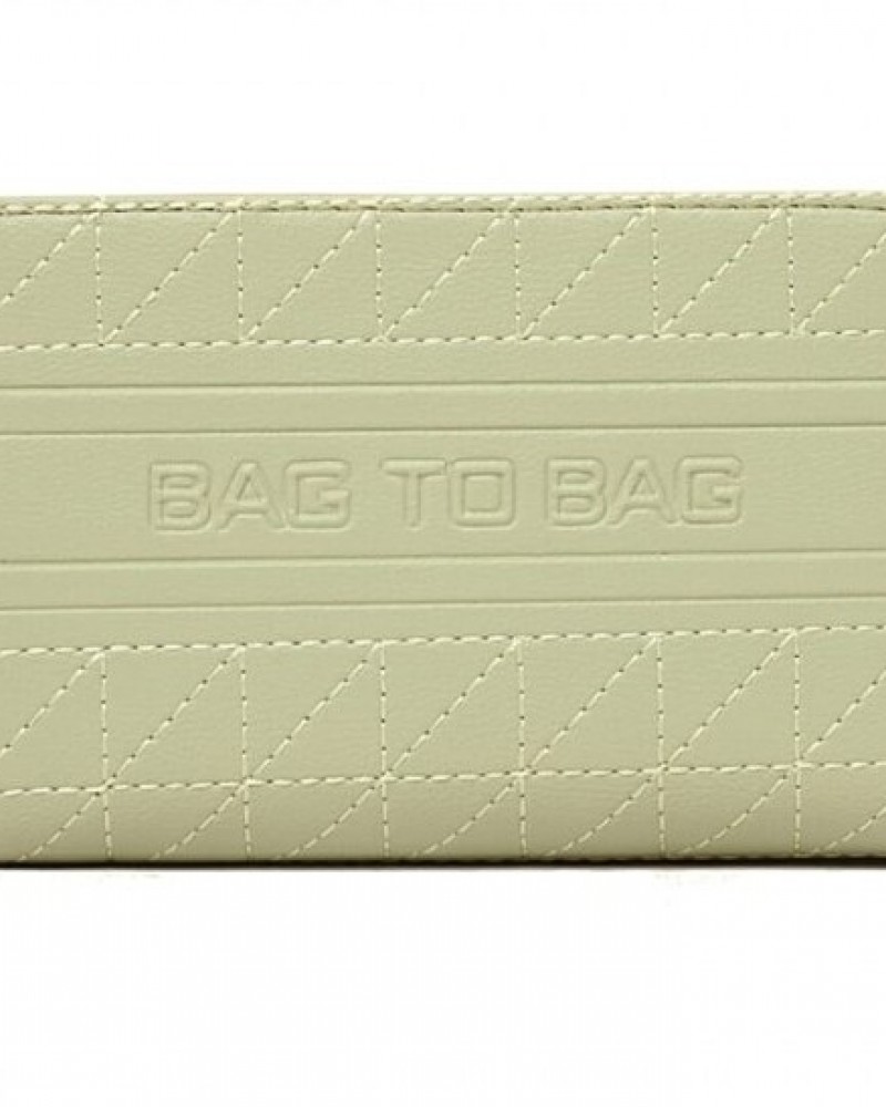 Πορτοφόλι Με Clip BagtoBag -Μέντα- AC-1106