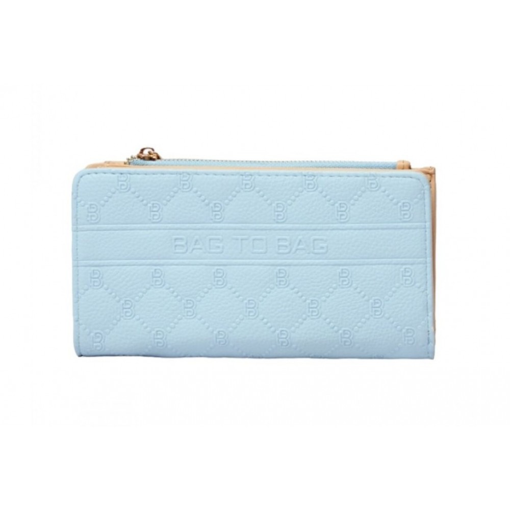 Πορτοφόλι Με  Clip BagtoBag -Σιέλ- AC-1129