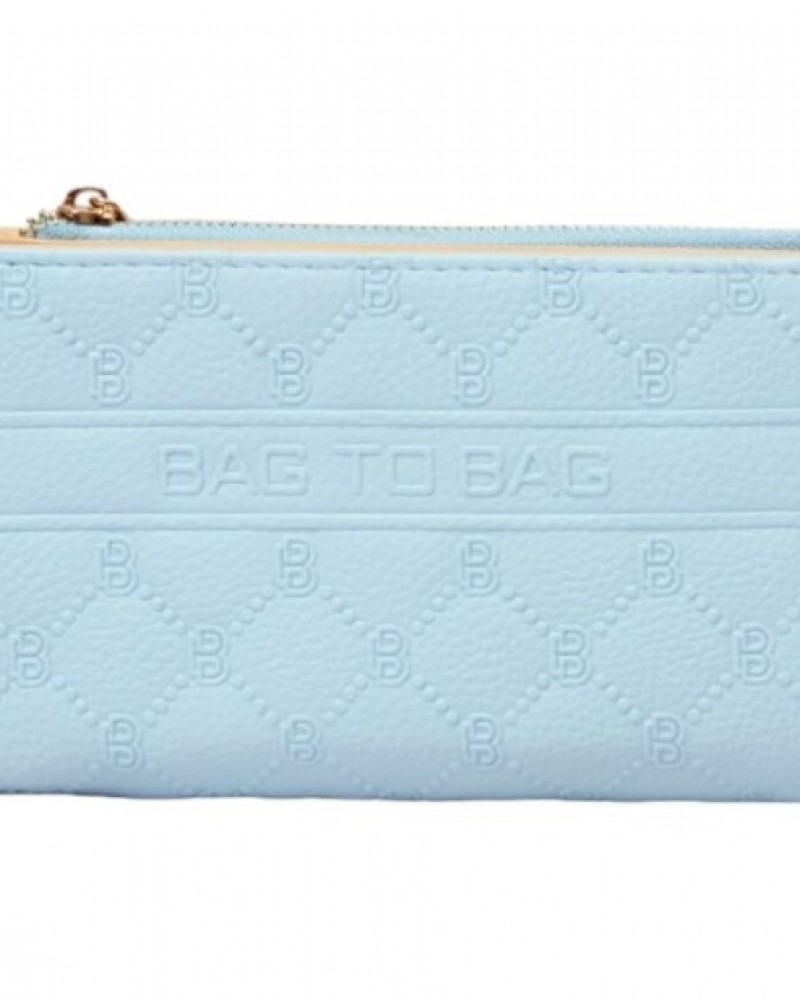 Πορτοφόλι Με  Clip BagtoBag -Σιέλ- AC-1129