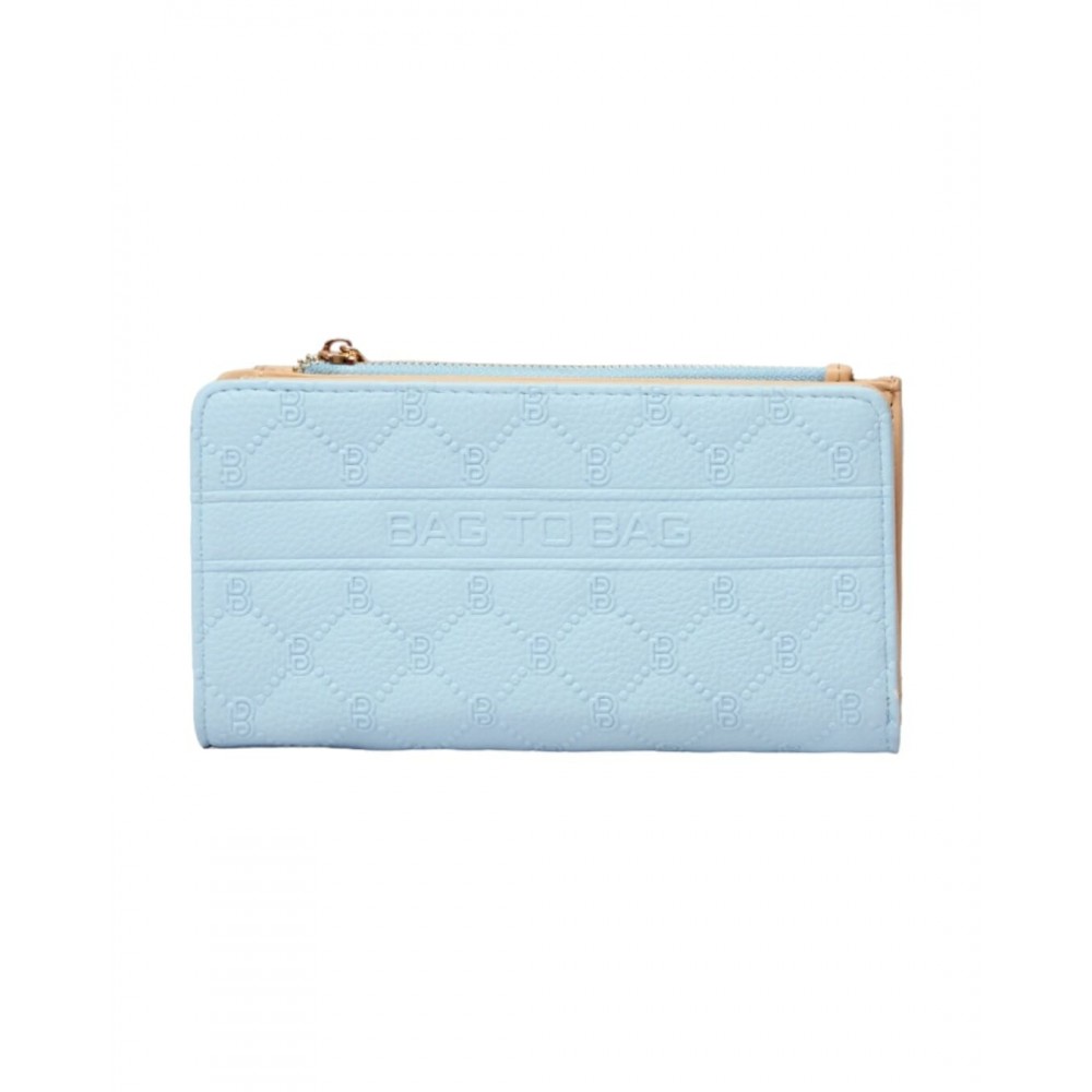 Πορτοφόλι Με  Clip BagtoBag -Σιέλ- AC-1129