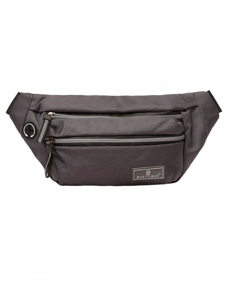 Τσαντάκι Μέσης Υφασμάτινο Μπανάνα All Day BagtoBag -Γκρι- AM-1945