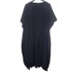 Φόρεμα Midi Floral Με Σχέδιο Και Σούρες OverSize -Μαύρο- B114 Φόρεμα Midi Floral Με Σχέδιο Και Σούρες OverSize -Μαύρο- B114