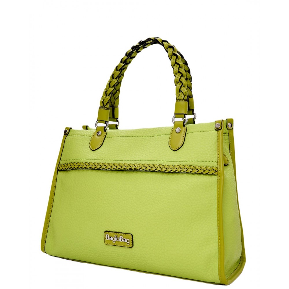Γυναικεία Τσάντα Χειρός ή Ώμου All Day BagtoBag -Πράσινο- BY-31417