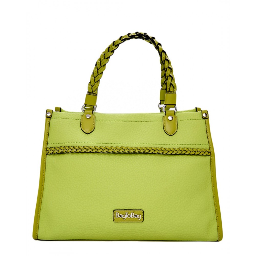 Γυναικεία Τσάντα Χειρός ή Ώμου All Day BagtoBag -Πράσινο- BY-31417