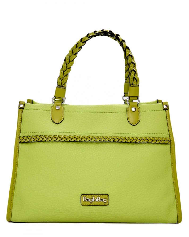 Γυναικεία Τσάντα Χειρός ή Ώμου All Day BagtoBag -Πράσινο- BY-31417
