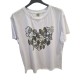 T-Shirt Μπλούζα Μακό Λευκό με Λαδί Τύπωμα -Λευκό- ES2107 T-Shirt Μπλούζα Μακό Λευκό με Λαδί Τύπωμα -Λευκό- ES2107
