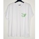 T-Shirt Μπλούζα Μακό με Τύπωμα Gin & Tonic -Λευκό- ES2108
