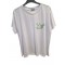 T-Shirt Μπλούζα Μακό με Τύπωμα Gin & Tonic -Λευκό- ES2108