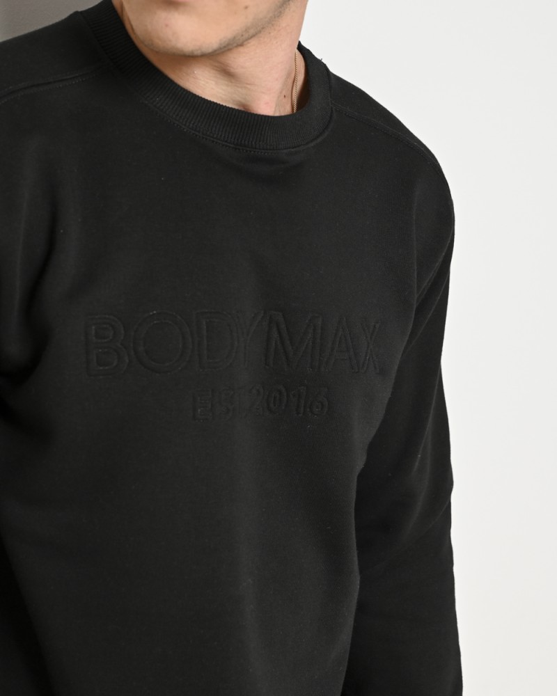 Μπλούζα Φούτερ Εποχής Bodymax -Μαύρο- 