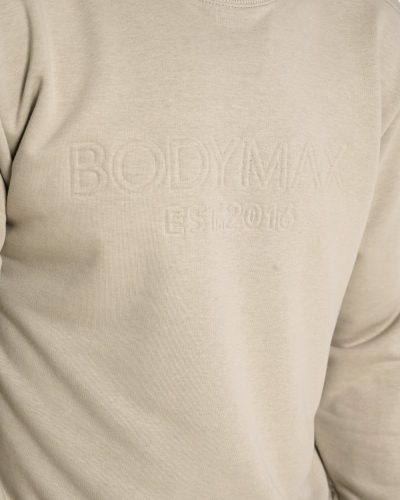 Μπλούζα Φούτερ Εποχής Bodymax -Μπεζ- 