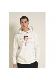Μπλούζα Φούτερ Με Κουκούλα και Τύπωμα Hoodie Bodymax -Λευκό- F/W6000