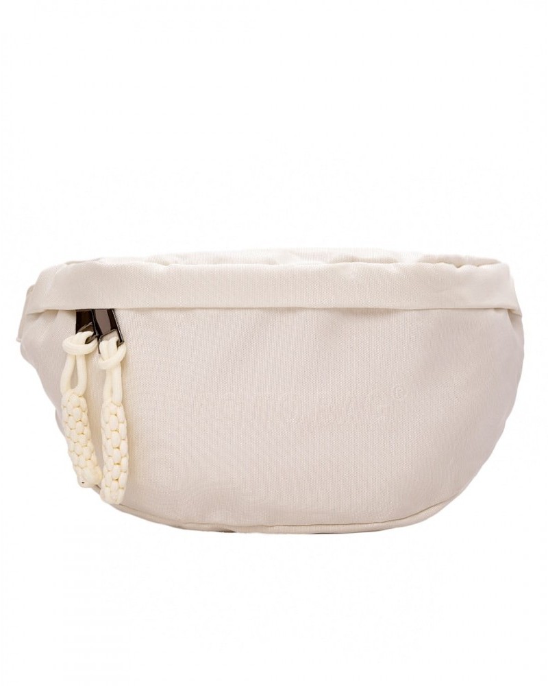 Τσάντα Μέσης Μπανάνα All Day BagtoBag -Εκρού- JX-9118