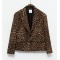 Σακάκι Classic με Animal Print Oversize -Leopard Print- LD1743