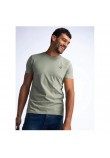 Ανδρικό T-Shirt Μπλούζα Μακό Μονόχρωμη Petrol -Λαδί- M-1040-TSR002