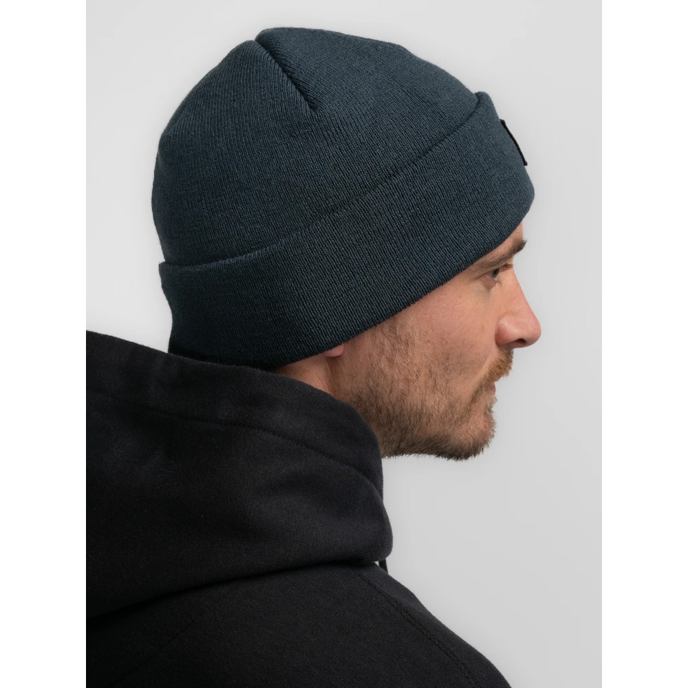 Πλεκτός Σκούφος Petrol -Μπλε/Ραφ- M-3040-CAP820
