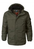 Ανδρικό Μπουφάν Parka Jacket με Επένδυση Oversized Petrol -Χακί- M-3040-JAC104