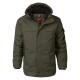 Ανδρικό Μπουφάν Parka Jacket με Επένδυση Oversized Petrol -Χακί- M-3040-JAC104