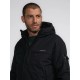 Ανδρικό Μπουφάν Parka Jacket με Επένδυση Oversized Petrol -Μαύρο- M-3040-JAC104