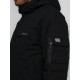 Ανδρικό Μπουφάν Parka Jacket με Επένδυση Oversized Petrol -Μαύρο- M-3040-JAC104