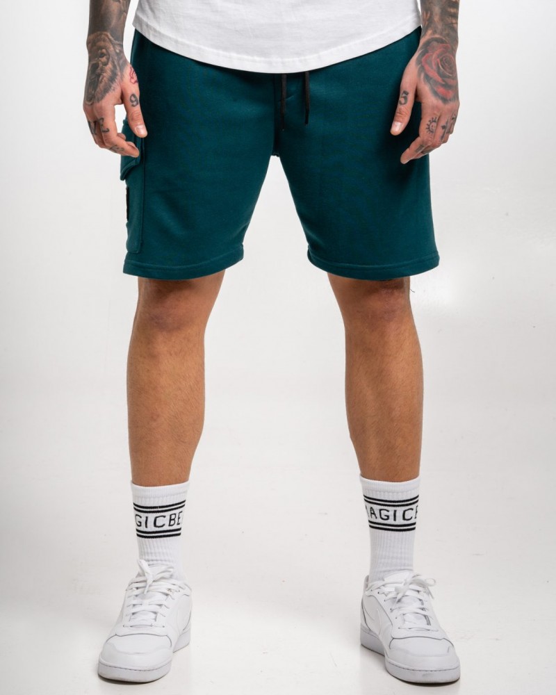 Ανδρική Βερμούδα Cargo Shorts -Petrol- MB2251