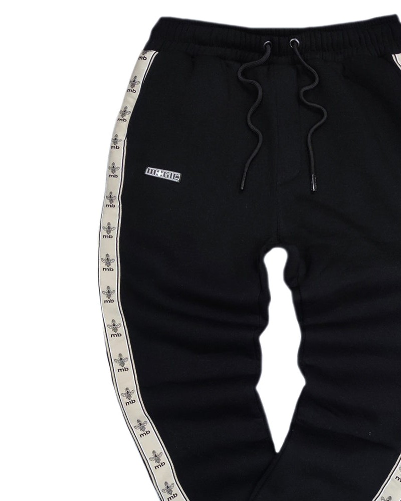 Παντελόνι Φόρμας Gross Track Pants Magic Bee -Μαύρο/Black- MB23404