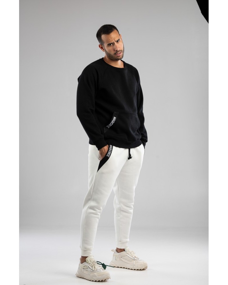 Παντελόνι Φόρμας Logo Pants Magic Bee -Λευκό/White- MB23405