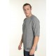 Ανδρική Μπλούζα T-Shirt Oversize Bodymax -Γκρι- PR-9007