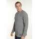 Ανδρική Μπλούζα με Στρογγυλό Λαιμό Bodymax -Γκρι- PR-9008