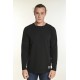 Ανδρική Μπλούζα με Στρογγυλό Λαιμό Bodymax -Μαύρο- PR-9008 