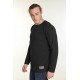 Ανδρική Μπλούζα με Στρογγυλό Λαιμό Bodymax -Μαύρο- PR-9008 
